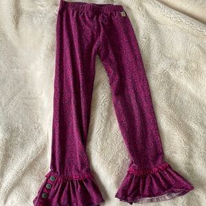 Wildflowers ruffle pants- loved gently